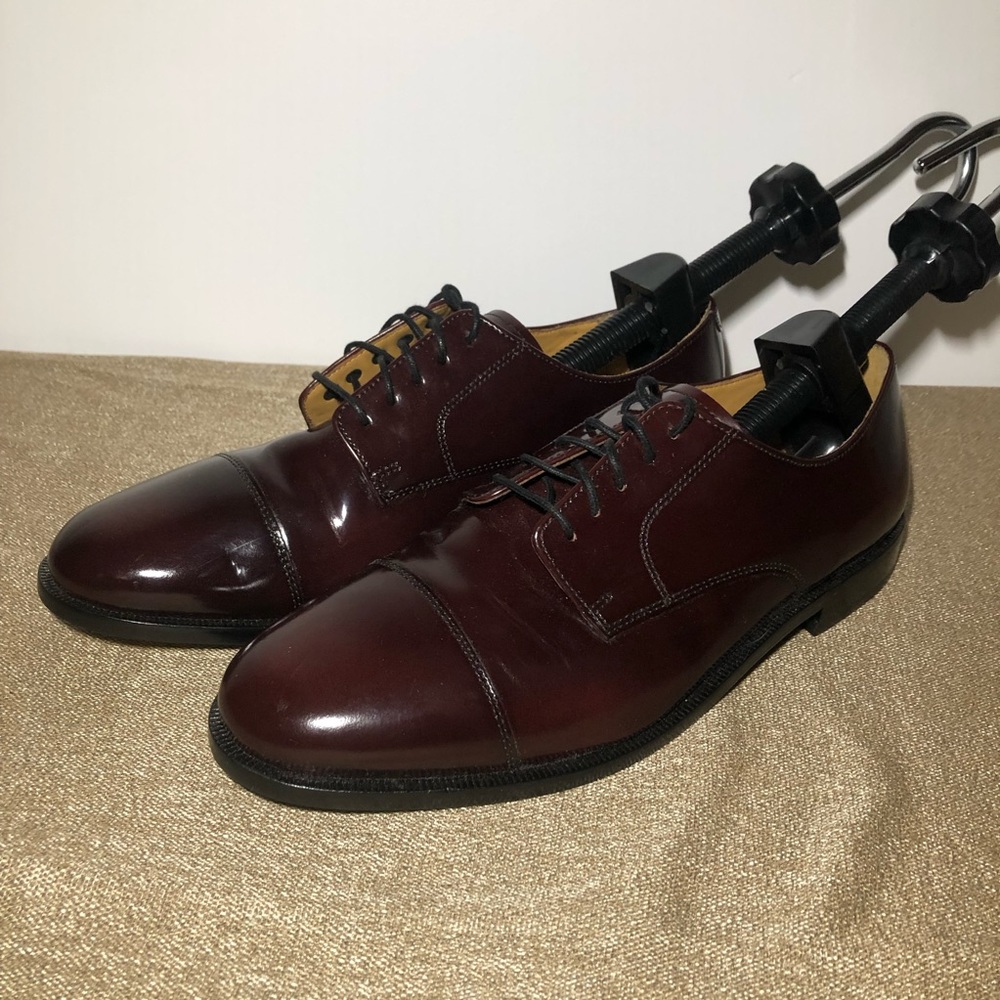 Mens Cole Haan cap toe dress shoes size 11.5 M